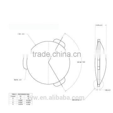 BIJIA 34mm Google Cardboard Lenses With 3 Flaps photo-6