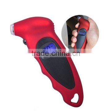 2016 Handheld Car Motorcycle MultiFunction Digital LCD Display Tire Pressure Gauge