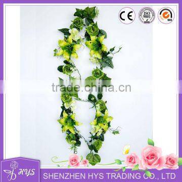 High quality Rose and lily garland artificial flower garland for decoration