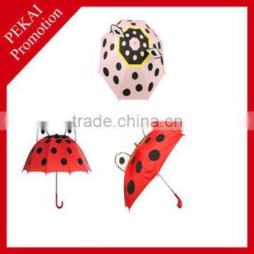 Spot ladybird shape kid umbrellas