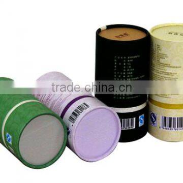 Unique Cylinder Black Health Coffee Tea Food Packaging Box photo-4