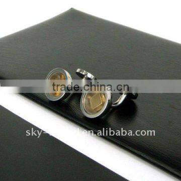 Hot Sale Stainless Steel Box Cufflinks(SSCF-005)