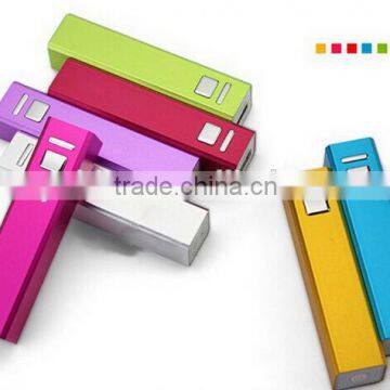 (2015 Hottest) Metal 2600mAh Power Bank, Mobile Power Bank 2600mAh, Portable Power Bank 2600mAh