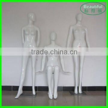 Fashion store window display merchandising fiberglass female Mannequin