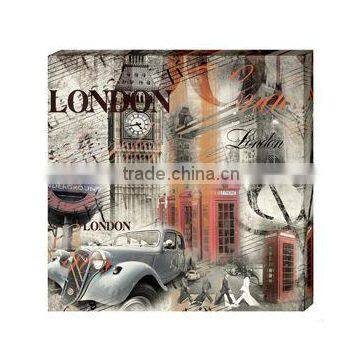 Top Quality Famous London LOGO printed canvas