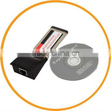 1000M Gigabit Ethernet Network LAN to Express Card Slot Adapter for Notebook PC 34mm from dailyetech