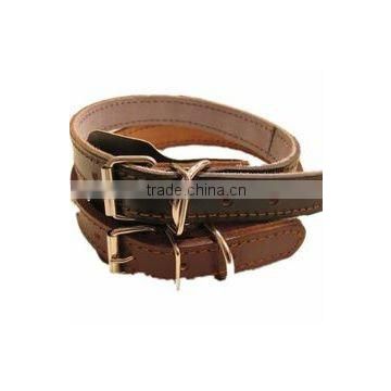 2012 Stylish Strong Genuine Leather Dog Collars Personalized