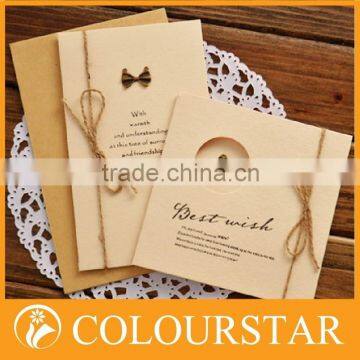 original design and fashionable seed paper printing for greeting cards