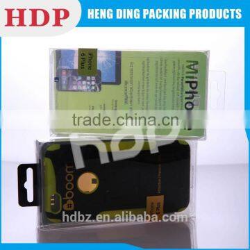 customized cheap plastic packaging box for phone case