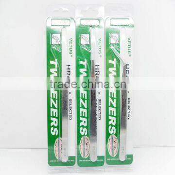 Wholesale Switzerland stainless steel VETUS eyelash tweezer, tweezer for eyelash extension