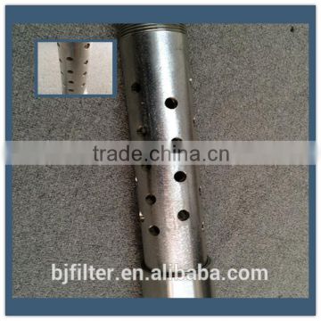 high strength stainless steel perforated pipe for water well or oil well