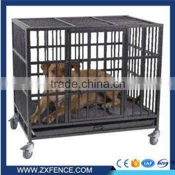 double door dog kennel and dog cage