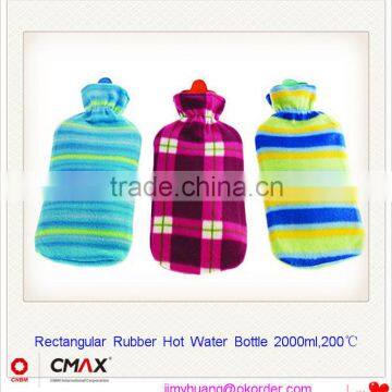 Hot Water Bottle Animal Plush Cover 2000ml Natural Rubber Medical Houseware /JH photo-5