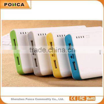 Custom shaped universal larger capacity 20000mah mobile power bank