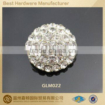 simple design high quality rhinestone sewing button