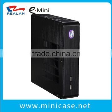 REALAN new mini itx pc case E-U3 aluminum 1.5mm without power supply