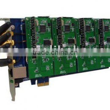 GSM Asterisk PCI-E card GSM400E For Mobile IP-PBX