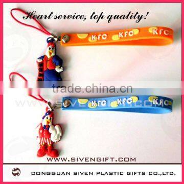 KFC promotion pvc mobile phone string