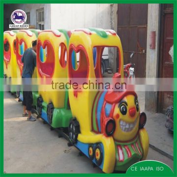 amusement rides kids mini train cartoon track train rail trains