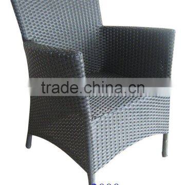 patio outdoor aluminum rattan chair for garden