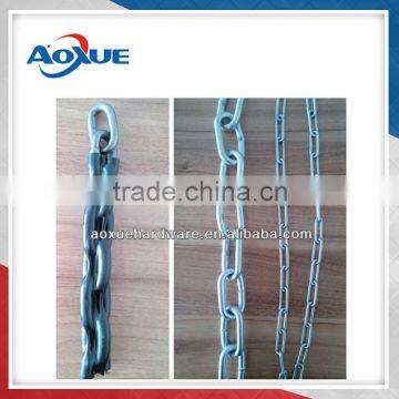 welded steel lifting chain&hoist chain&transport drag chain