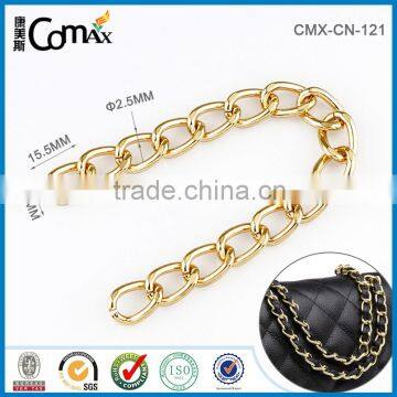 Luxury gold metal decorative bag chain