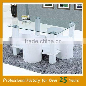 Cheap Simple Design Glass Coffee Table Coffee Table JY-06