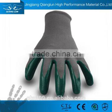 QL soft flex grip non-slip inspection polyester glove