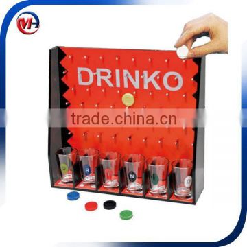 Shot Glass Drinko Bar Game Set/drinking game