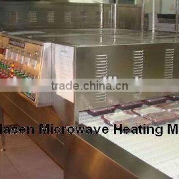 Stainless Steel Coveyor Belt Type Ready Meal Fast Heating Microwave Oven