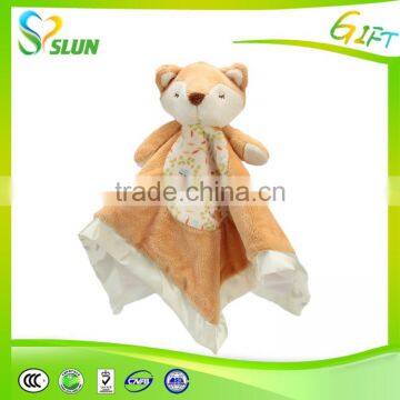 Thick Reversible polyester plush sherpa blanket from China factory