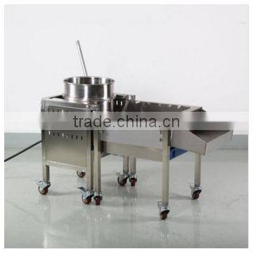 Small Stainless steel gas popcorn Machine capacity 300G popcorn machine