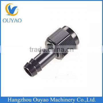 Black Steel Hose Barb Adaptor