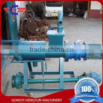 high moisture animal dung separator from 75% moisture to 25%