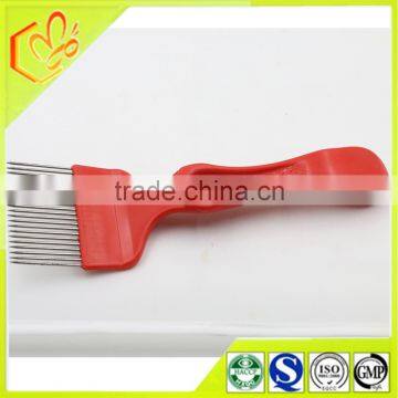 export high quality stainless steel uncapping fork needle form uncapping fork for honey and beeswax