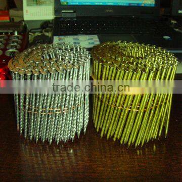 galvanized/painted pallet coil nails directly facotry