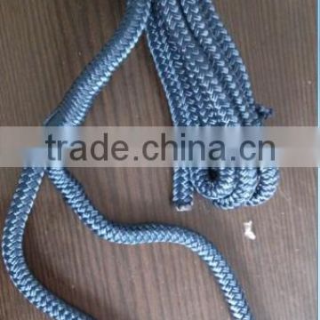 polyester polypropylene fender line double braided with loop dock line mooring rope