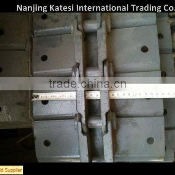 Takeuchi TB23R Steel Track Assembly Takeuchi TB153FR TB250 Steel Track Shoe Assembly Takeuchi Undercarriage Parts photo-2