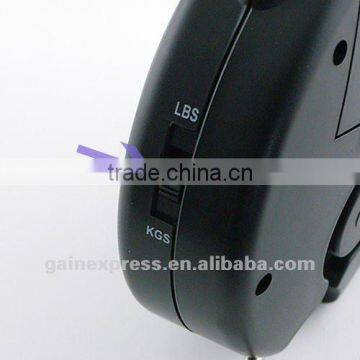 25kg/55lb Round Digital LCD Hanging Fish Weighing Scale, oz photo-4