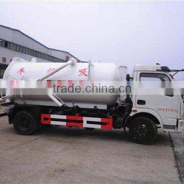 Dongfeng Mini 5cbm Sewage Suction Tanker Truck photo-4