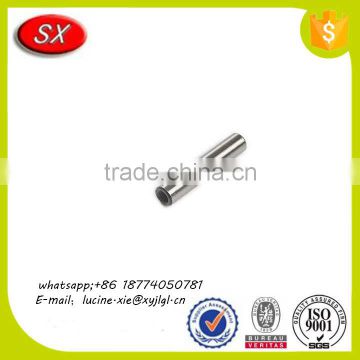 custom precision stainless steel cnc machining Internal threaded knurled pin