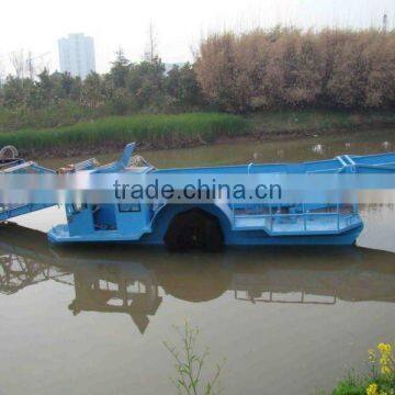 Aquatic weed harvester/Garbage salvage ship/ Aquatic plants harvesting machinery