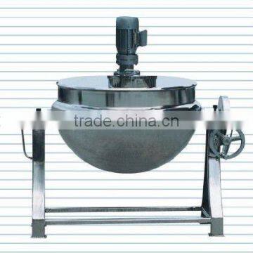 tilting stainless steel jacket steam cooking pot