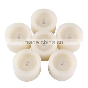 Set of 6 Battery Powered LED Tealight Candles Votive Flameless Candles With Timer Function Unscented Romantic Light for Wedding photo-6
