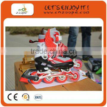 2014 Wholesale adjustable roller inline skate quad