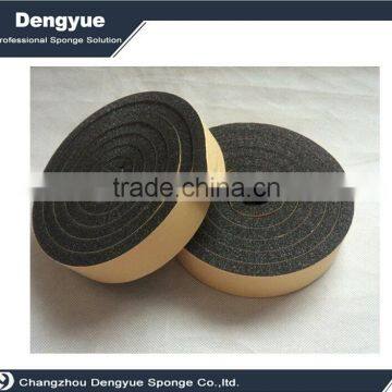 Waterproof foam sealing strip for windows and doors