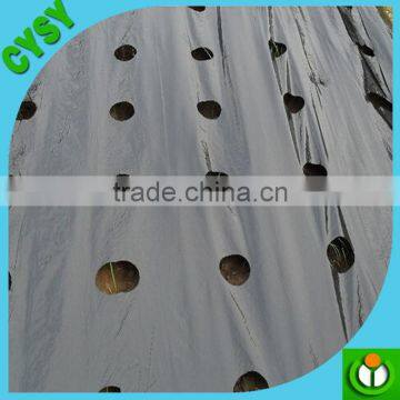 Cheap price UV resistance sliver black mulch film price