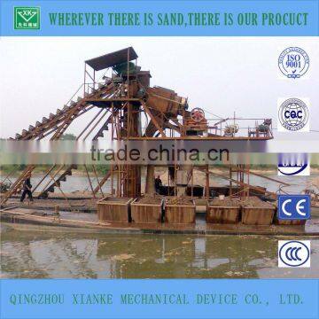 Chain Bucket Sand Dredger to Dig Sand or Stone From River photo-4