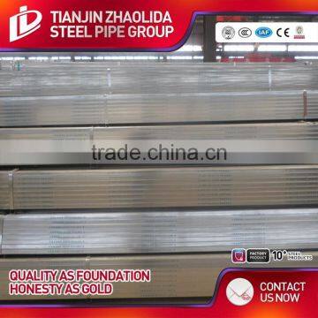 Q195 Q235 Q345 Material Welded Square Hollow Galvanized Steel Tube With CE Certificate photo-6
