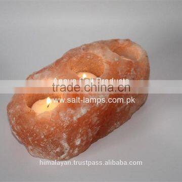 Natural Salt T Light Holder photo-2